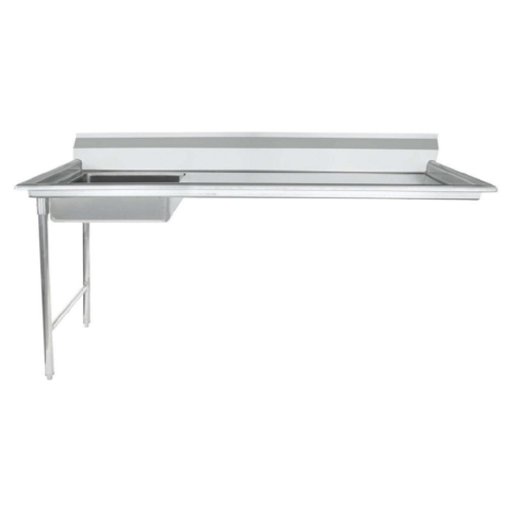 Empura EUDT72L - Soiled Dishtable, 72"W X 30"D X 41.5"H, Undercounter