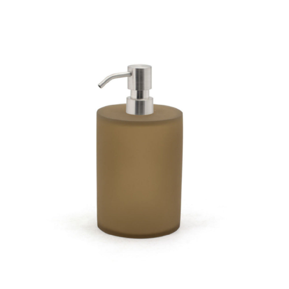 FOH RSP031BRR22 28oz Nassau Pump Nutmeg With Mirrored Top Includes One RSP006BRR22-BTM 28oz Nassau Pump Base Nutmeg
