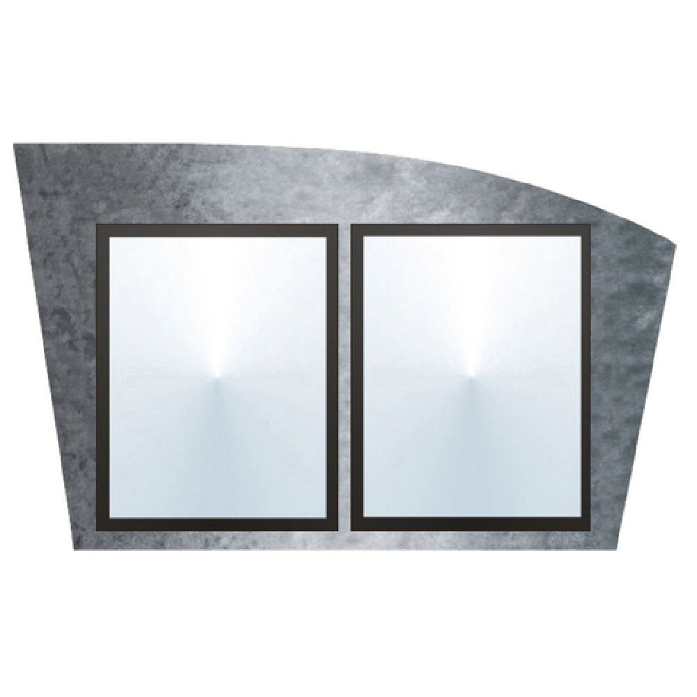 Hubert 23900 - Menu Board, 2-pocket, Wall-mount