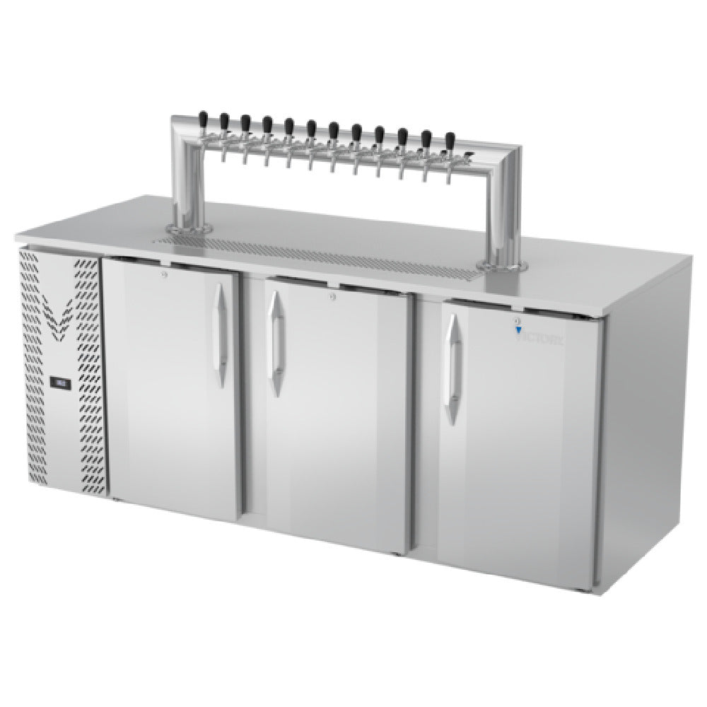 Victory VDD78HC-S-12T - Direct Draw Dispenser, 78"W X 30-1/8"D X 49-7/8"H, 33.59 Cu. Ft.