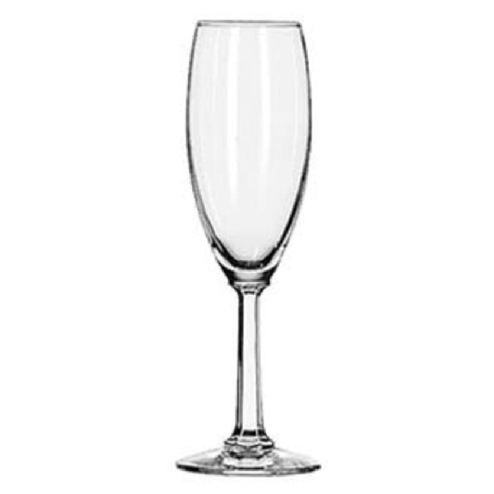 Libbey 8795 Flute Glass 5-3/4 Oz. Safedge® Rim Guarantee