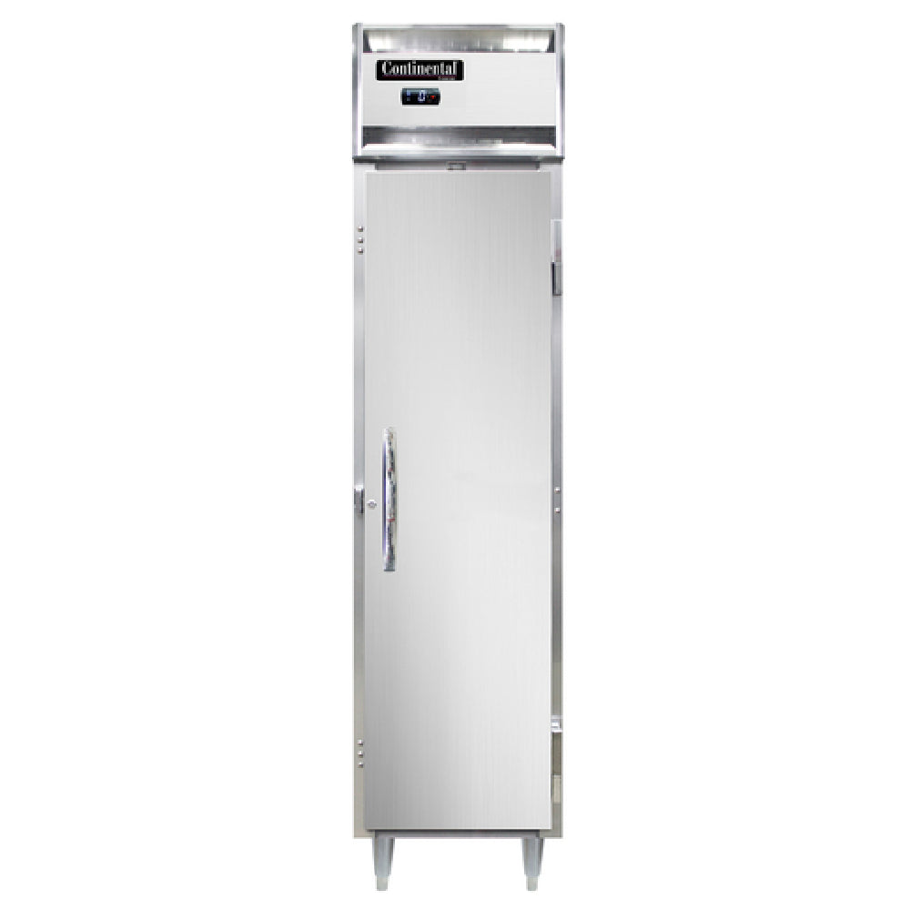 Continental Refrigerator D1FSENSS Designer Slim Line Freezer Reach-in 17-3/4"W
