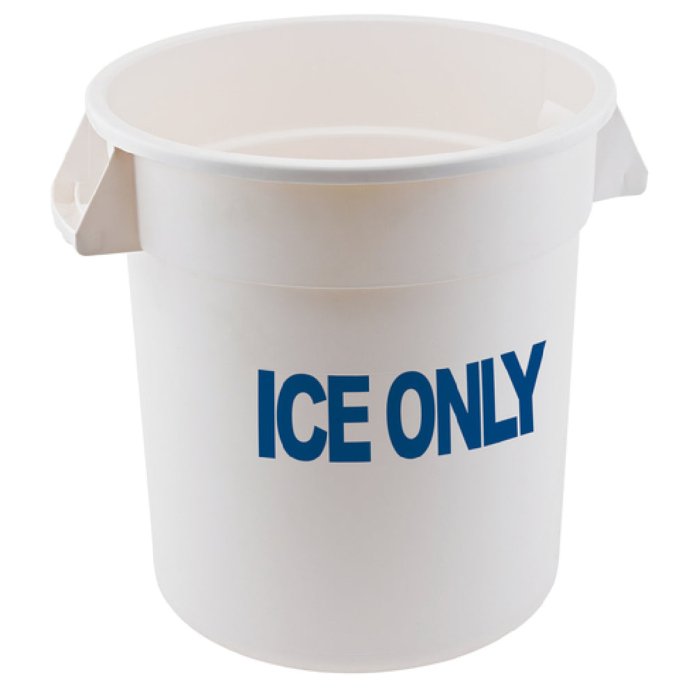 Winco FCW-10ICE Food Storage Container 10 Gallon 15-11/16" Dia. X 17-1/16"H
