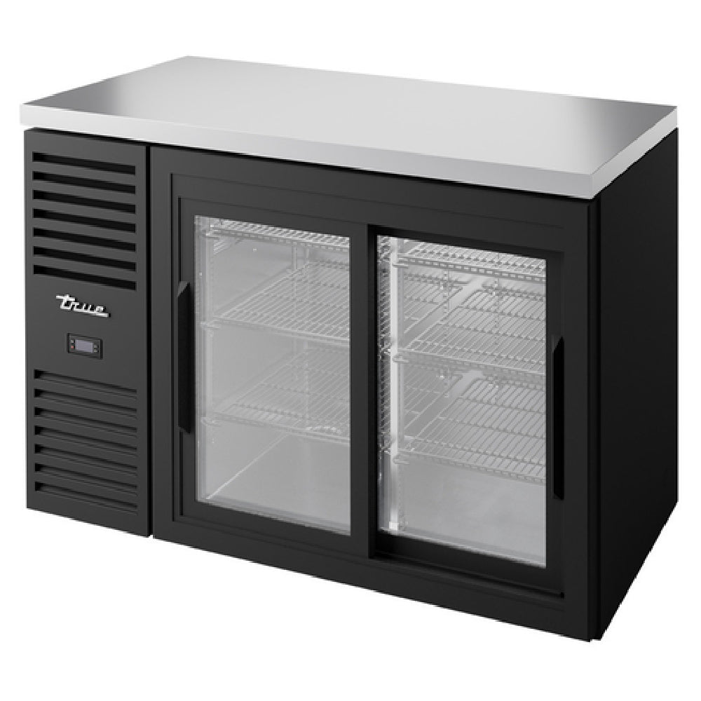 True Refrigeration TBR48-RISZ1-L-B-11-1 Refrigerated Back Bar Cooler Two-section
