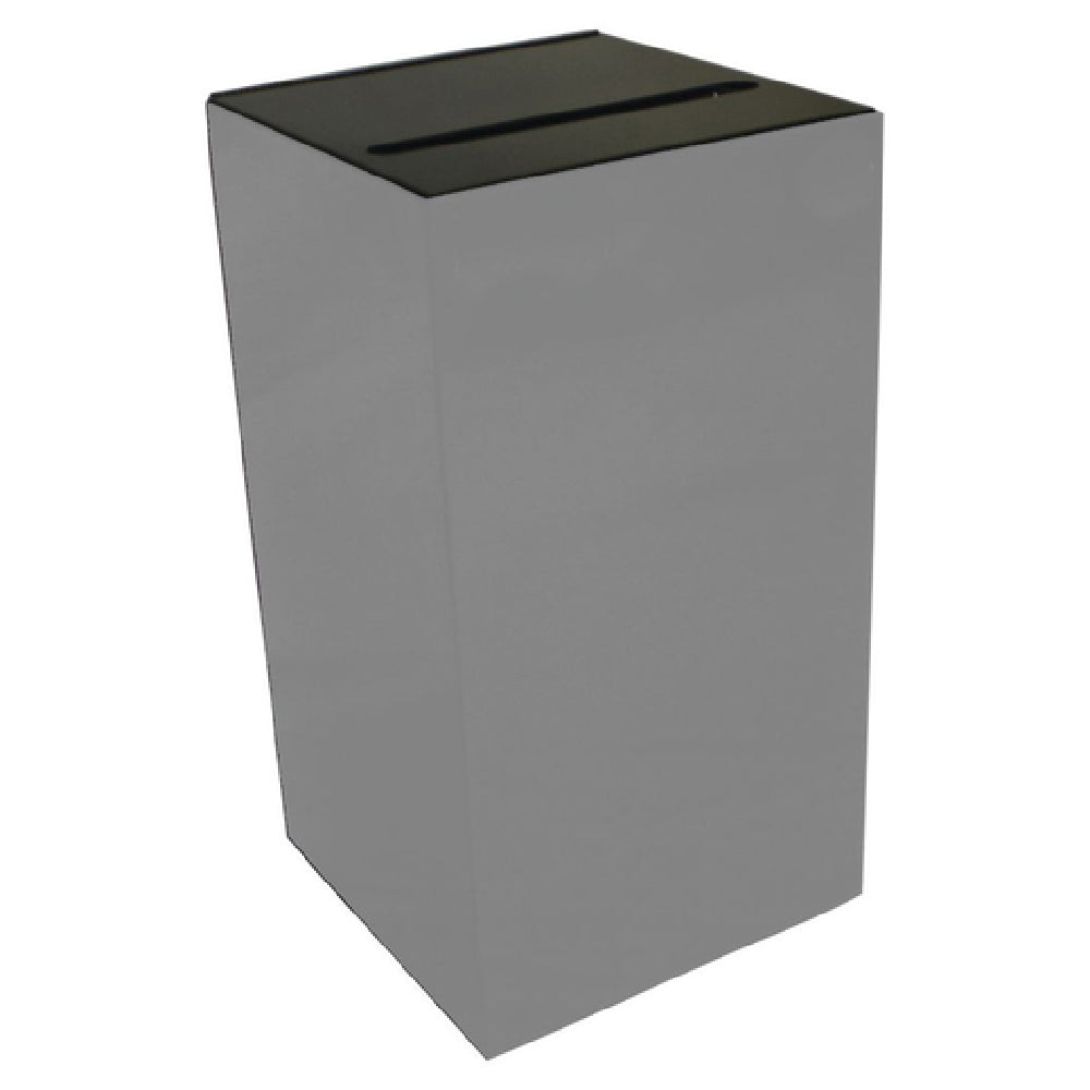 Hubert 21478 - Recycling Squared™ Container, 28 Gallon, 15" X 15" X 28"H