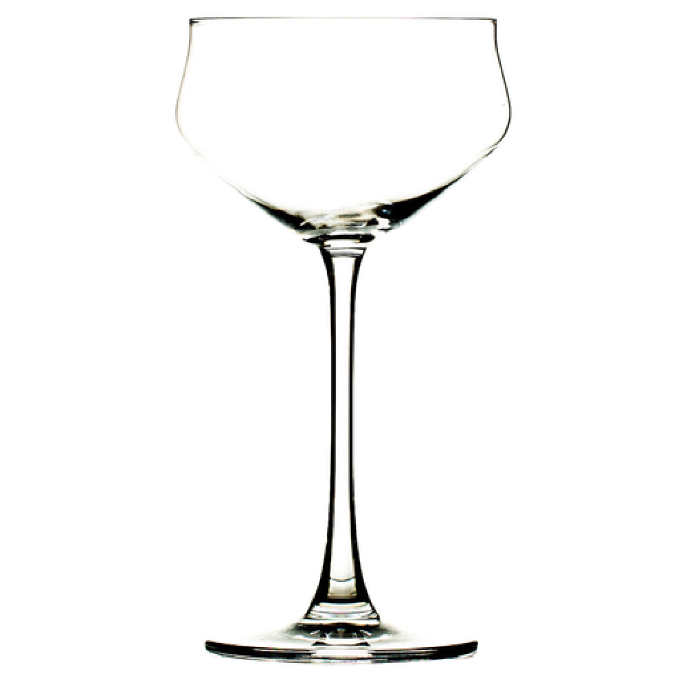 Hospitality Brands HGC12235-006 Hospitality Brands Trix Coupe Glass 9 Oz. Lead-free Ultra Clear Crystal