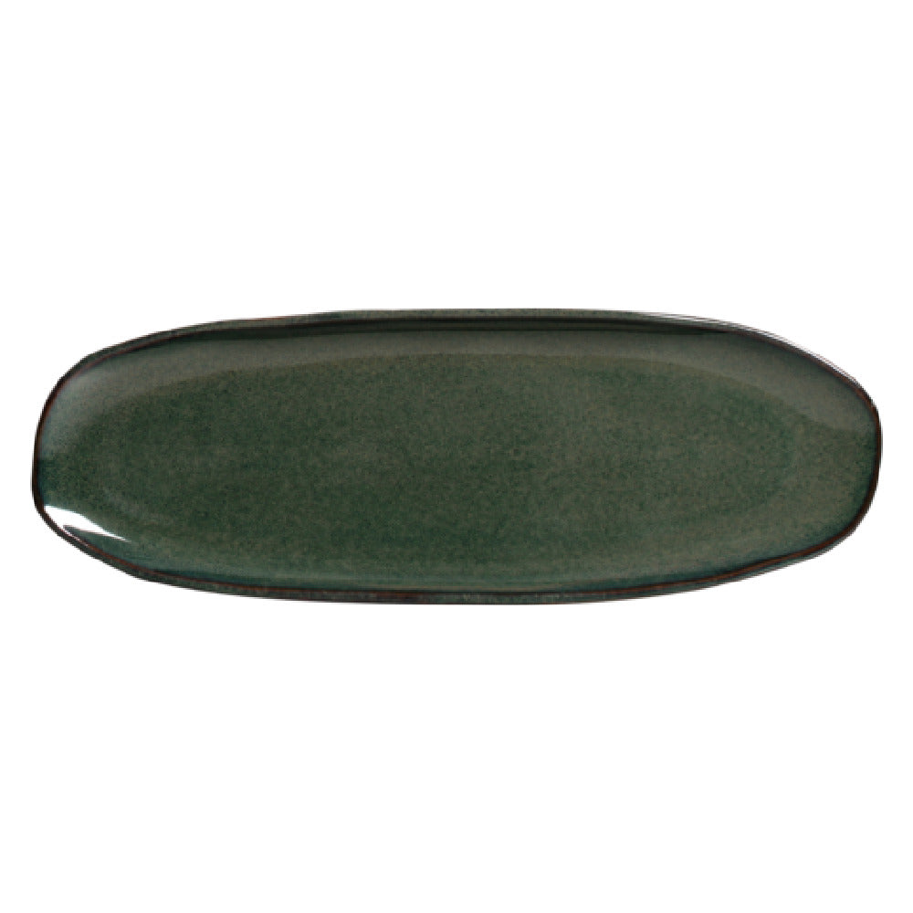 Porto Brasil 14214119001 - Shallow Organic Platter, Large, Oval