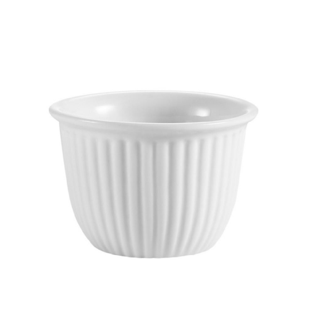 CAC China CST-8 RKF Custard Cup 6 Oz. 3-1/2" Dia. X 2-3/8"H