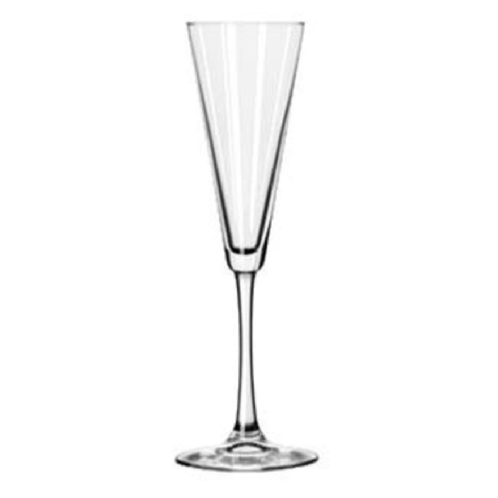 Libbey 7552 Trumpet Flute Glass 6-1/2 Oz. Finedge® And Safedge® Rim Guarantee