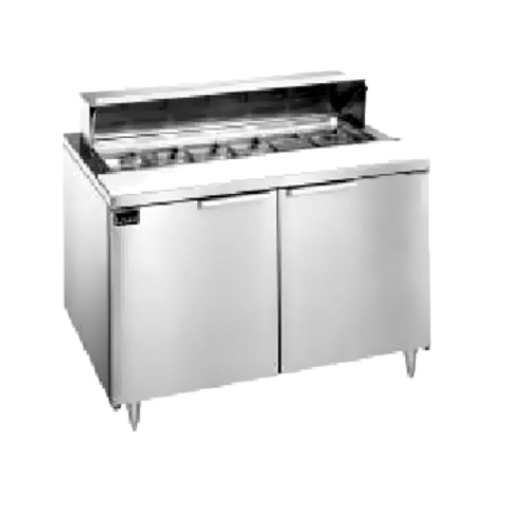 Randell 9305-290 Refrigerated Counter/Salad Top Two-section 48"W