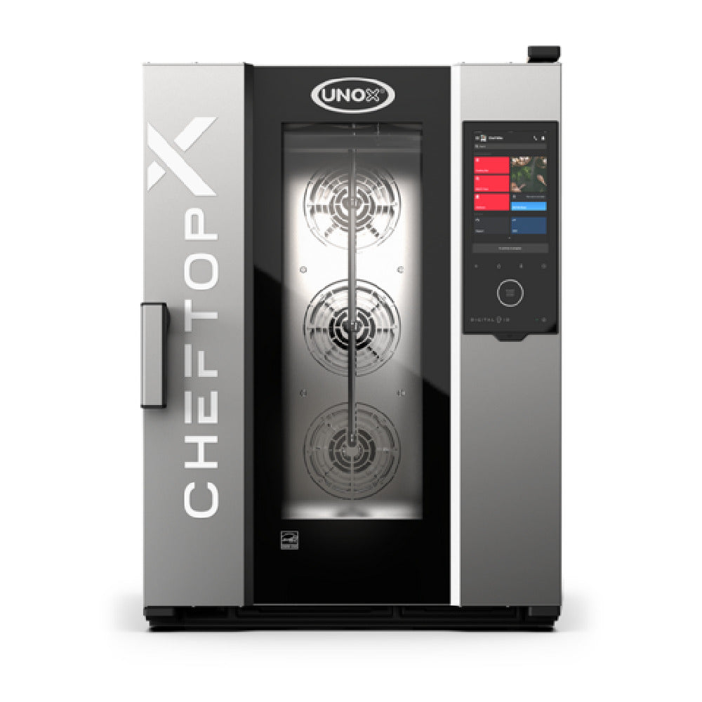 UNOX USA XADA-1011-EXLS - CHEFTOP-X™ Half Size Combi Oven, Electric, Left-to-right Door Opening (hinged Right)