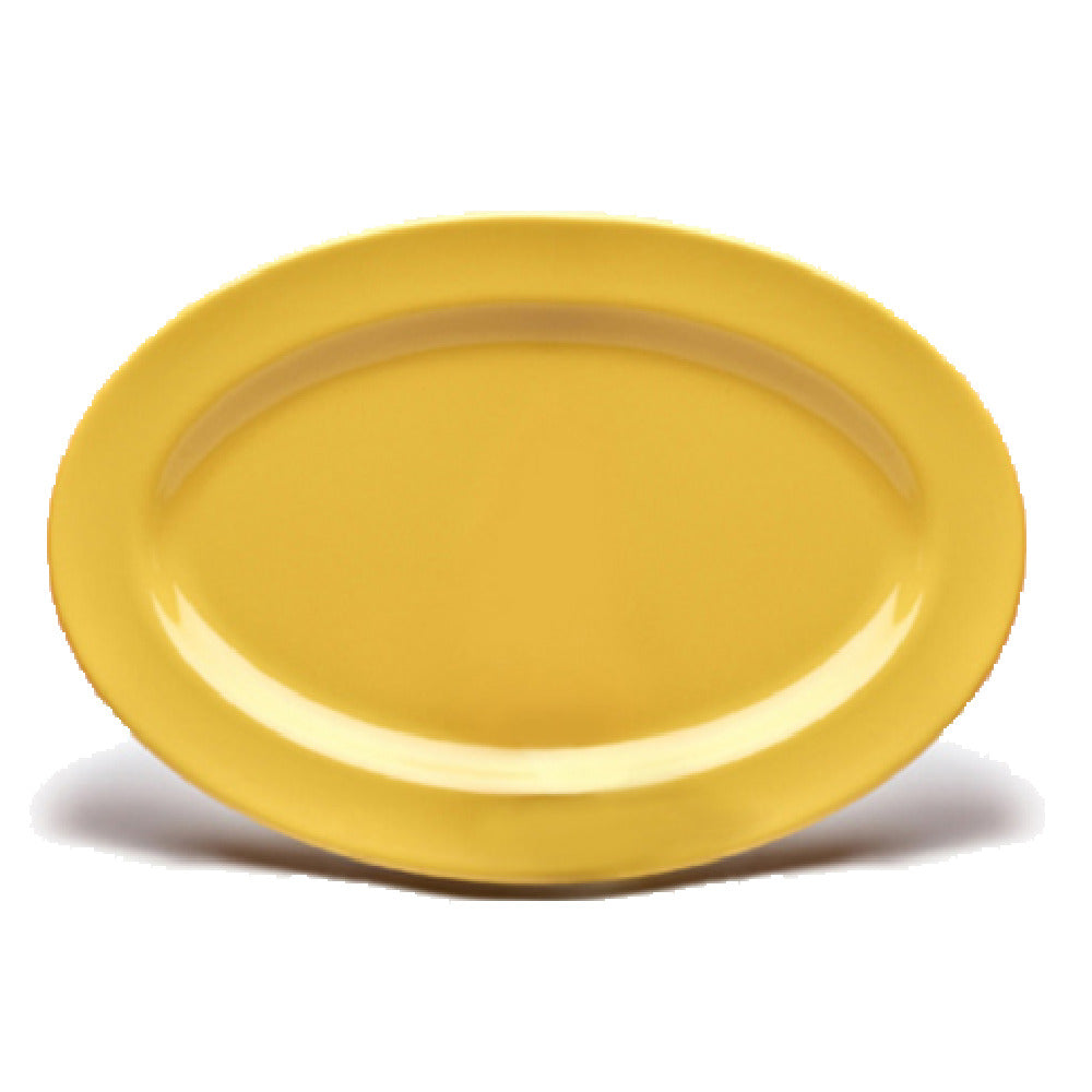 Elite Global Solutions D1014OV-Y Platter 14-1/2"L X 10-1/2"W X 1"H Oval
