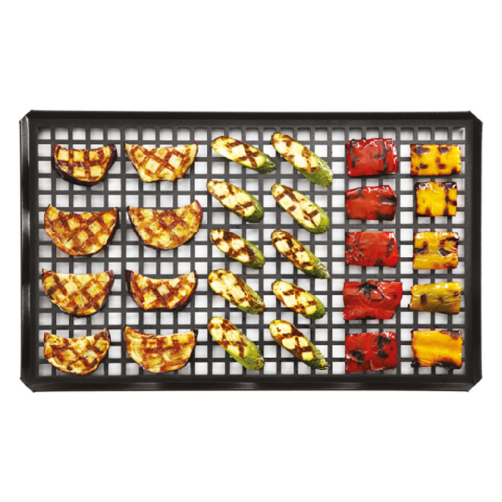 Lainox GV230 Square Grid 2/3 Hotel Pan (2/3 GN) Teflon Coated Non-stick Aluminum