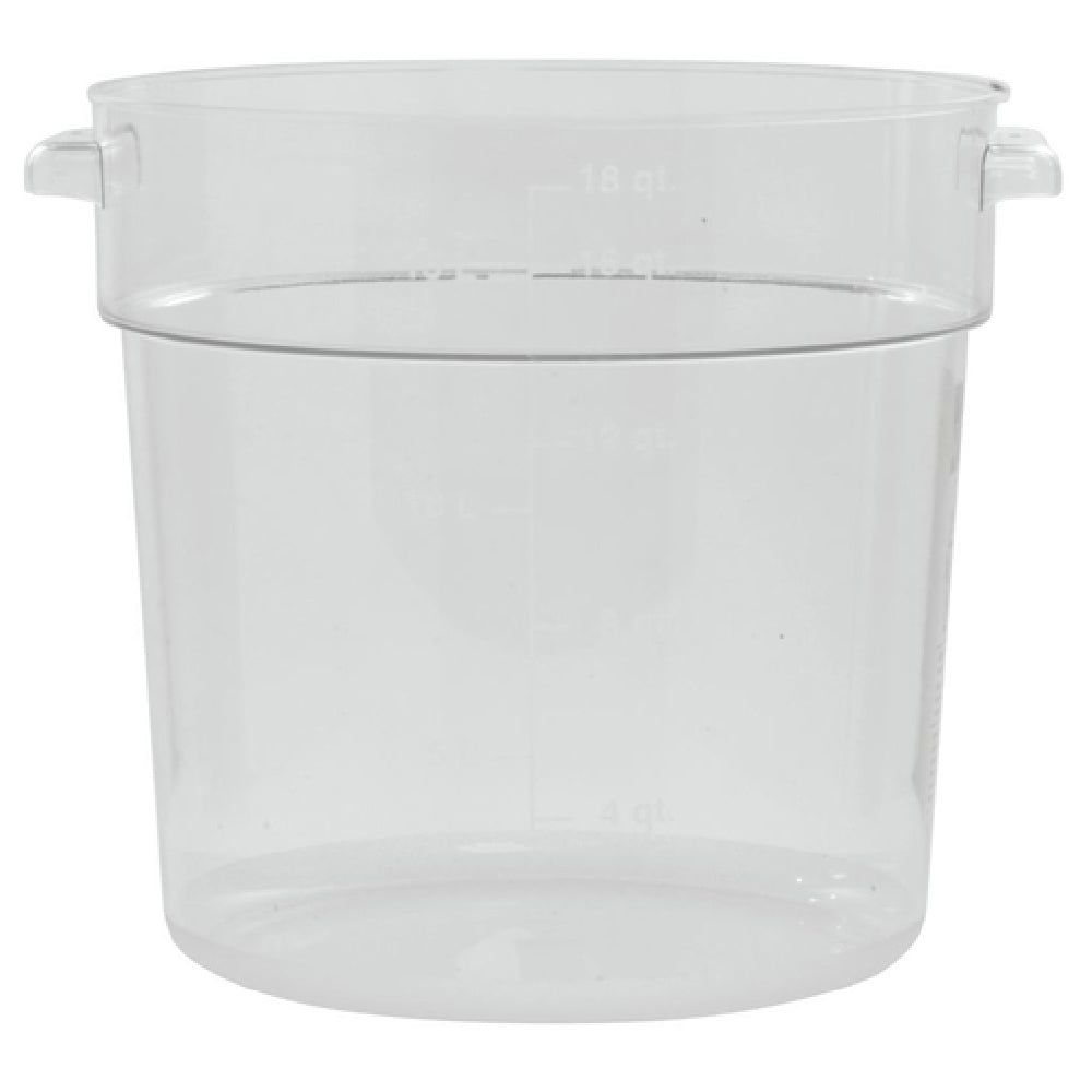 Hubert 83682 - Container, 18 Qt., 13-7/8" Dia. X 11-7/8"H