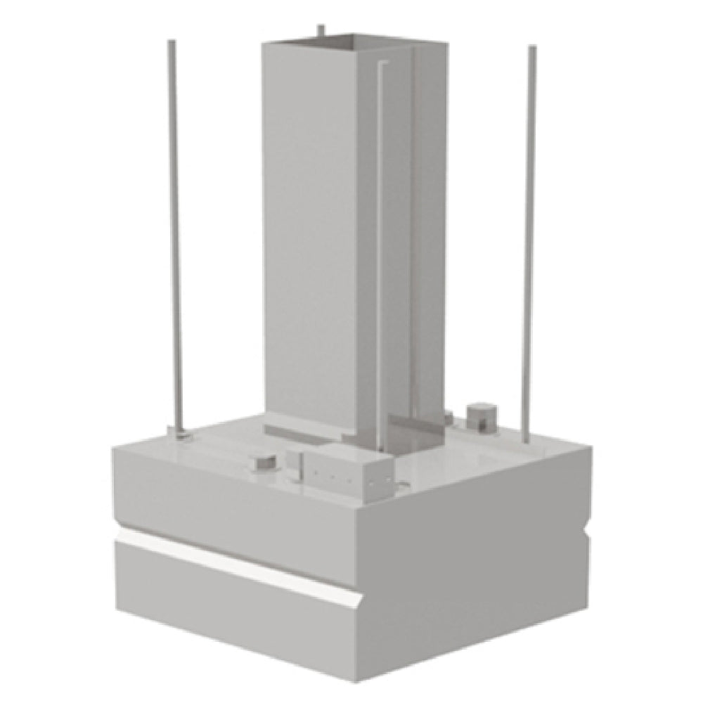 Avtec SSA-ISLE60 - SimpleSpec Isle Display Cooking Hood, Type I, Island Style - Square