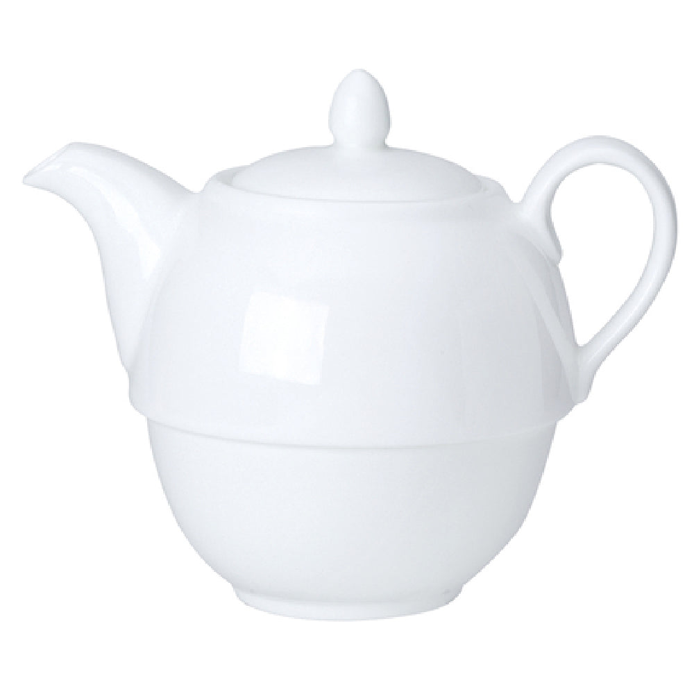 Steelite 82000AND0411B Tea For One Teapot 16.0 Oz 4.875" X 4.0" X 2.375"