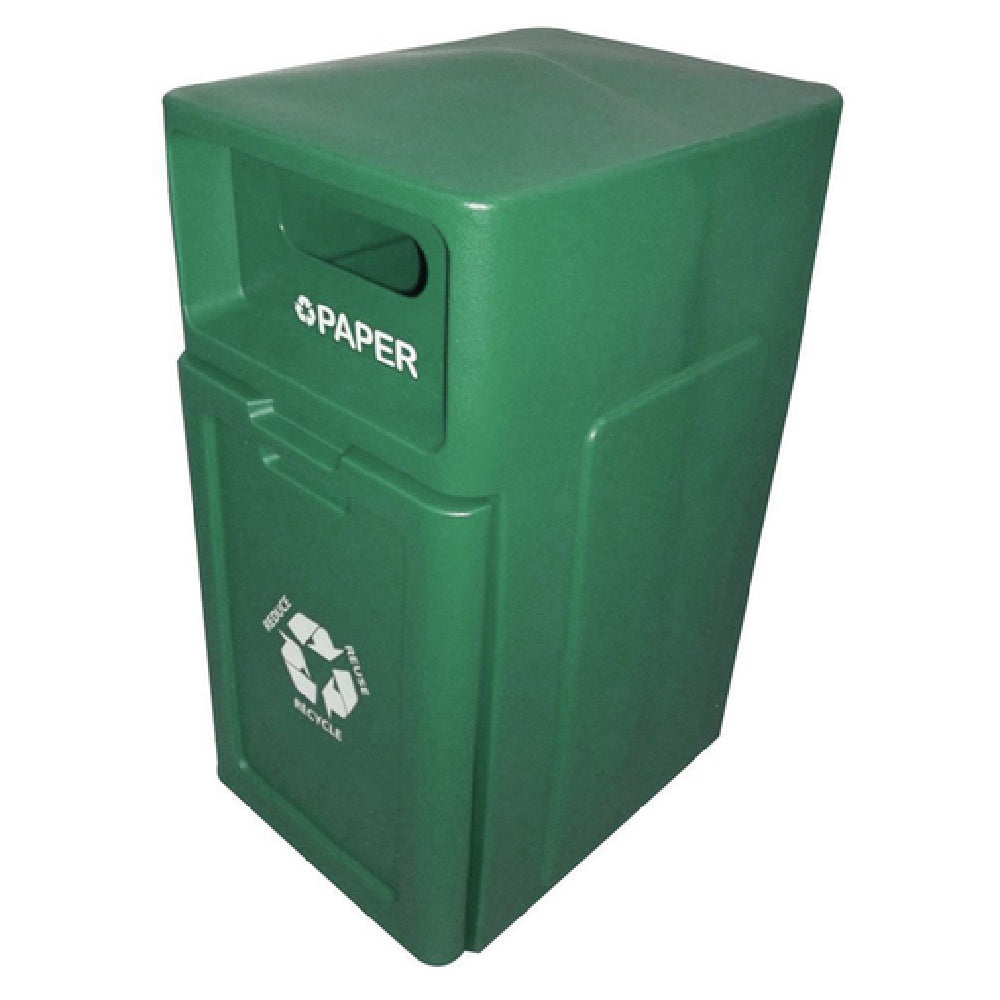 Hubert 12196 - Recycle Bin, "Paper", 39 Gallon