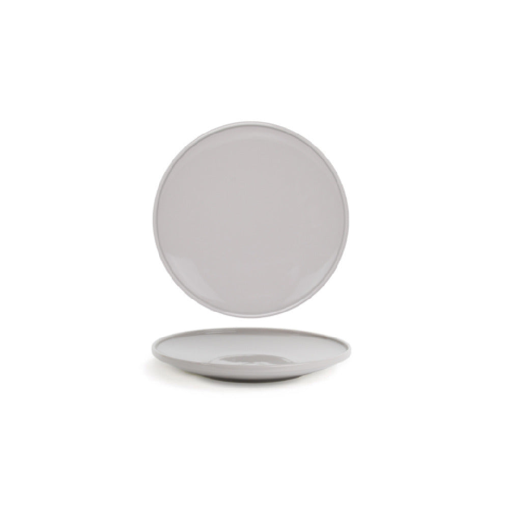 FOH DDP094GYP21 Bevel Plate 11" X 11" X 1.5"H Round