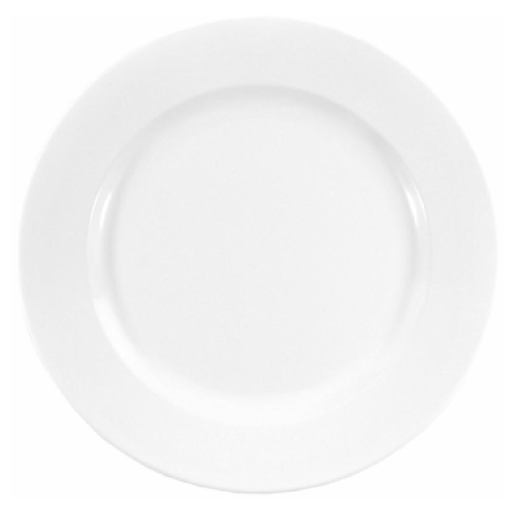 Elite Global Solutions D815-W Plate 8 1/2" Dia. X 1" H Round