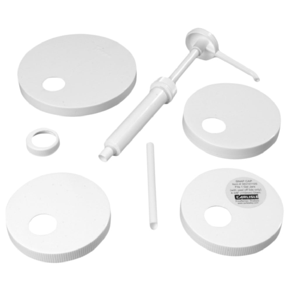 Carlisle 38310 Carlisle Standard Pump Kit Includes: (1) Standard Pump With 5" Trimmable Dip Tube