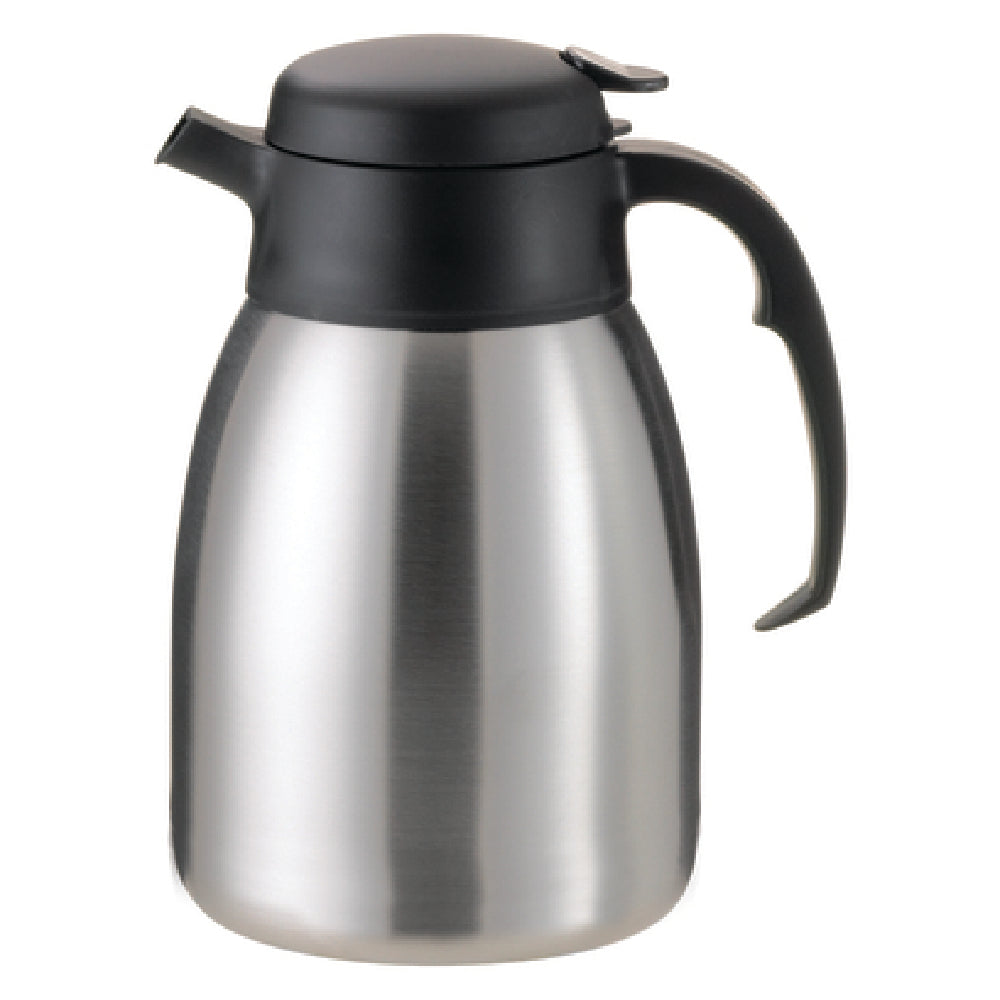 Service Ideas FVPC15 SteelVac™ Carafe 1.5 Liter (50.7 Oz.) 5-3/4" X 7-1/4" X 9-1/4"