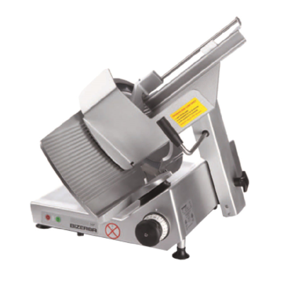 Bizerba GSPV2150GVRB-GSPHVGVRB (GSP H VALUE-GVRB) Manual Restaurant Slicer 13" (330mm) Diameter Hard Chromium-plated Grooved Vacuum Release Blade