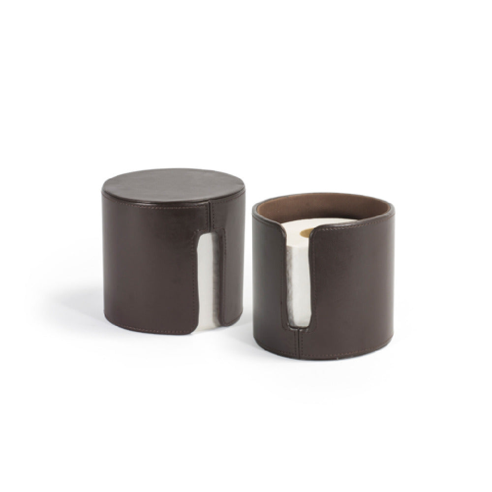 FOH RRH001BRL21 Toilet Paper Holder 5.25"W X 5.25"D X 5"H Round