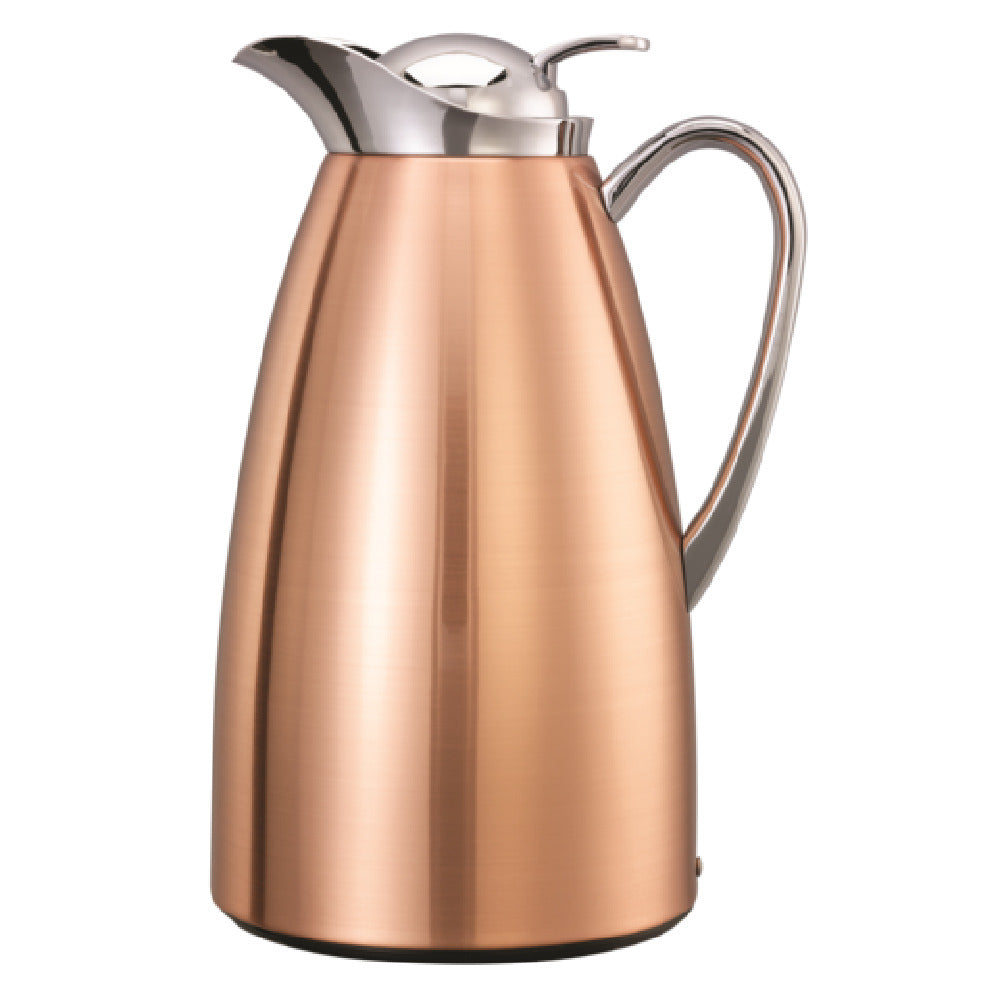 Service Ideas CJZS1CP Service Ideas Classy™ Carafe Vacuum Insulated 1 Liter Copper