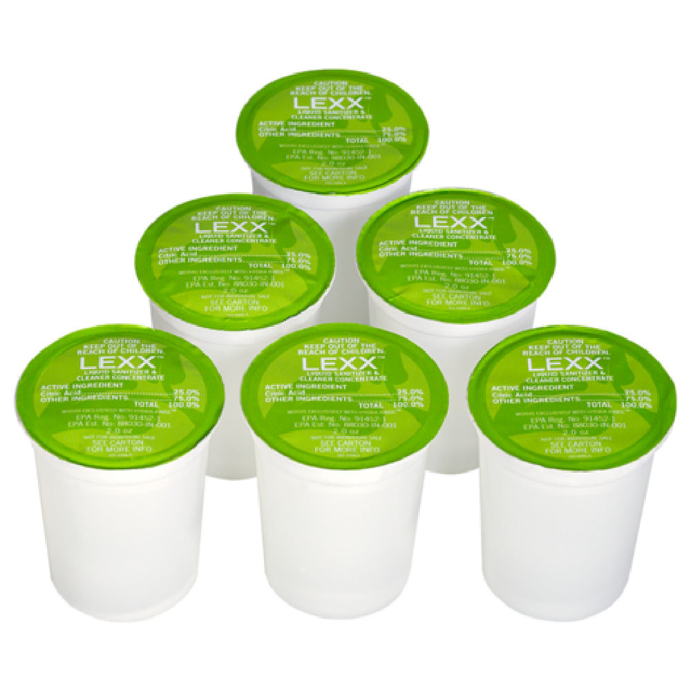 Stoelting by Vollrath 265004 LEXX™ Liquid Sanitizer & Cleaner Concentrate Cups (case Of 72)