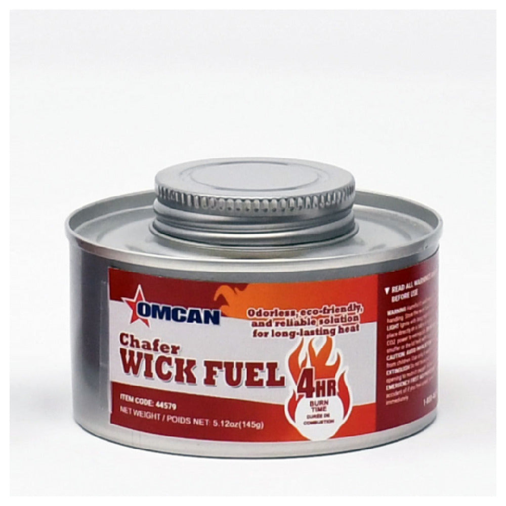 Omcan 44579 Chafing Dish Fuel With Wick 4 Hour Twist Cap