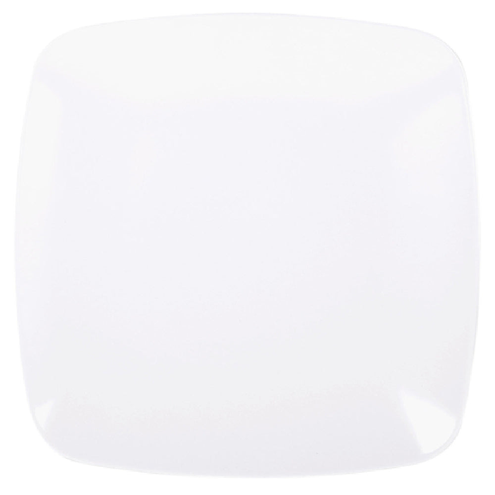 Elite Global Solutions D11SQR-W Plate 11-3/8" X 1"H Square