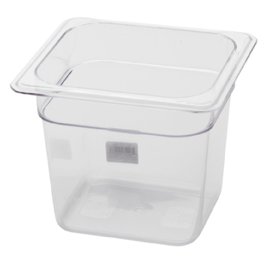 Royal ROY PCP 1606 - Food Pan, 1/6-size, 6" Deep