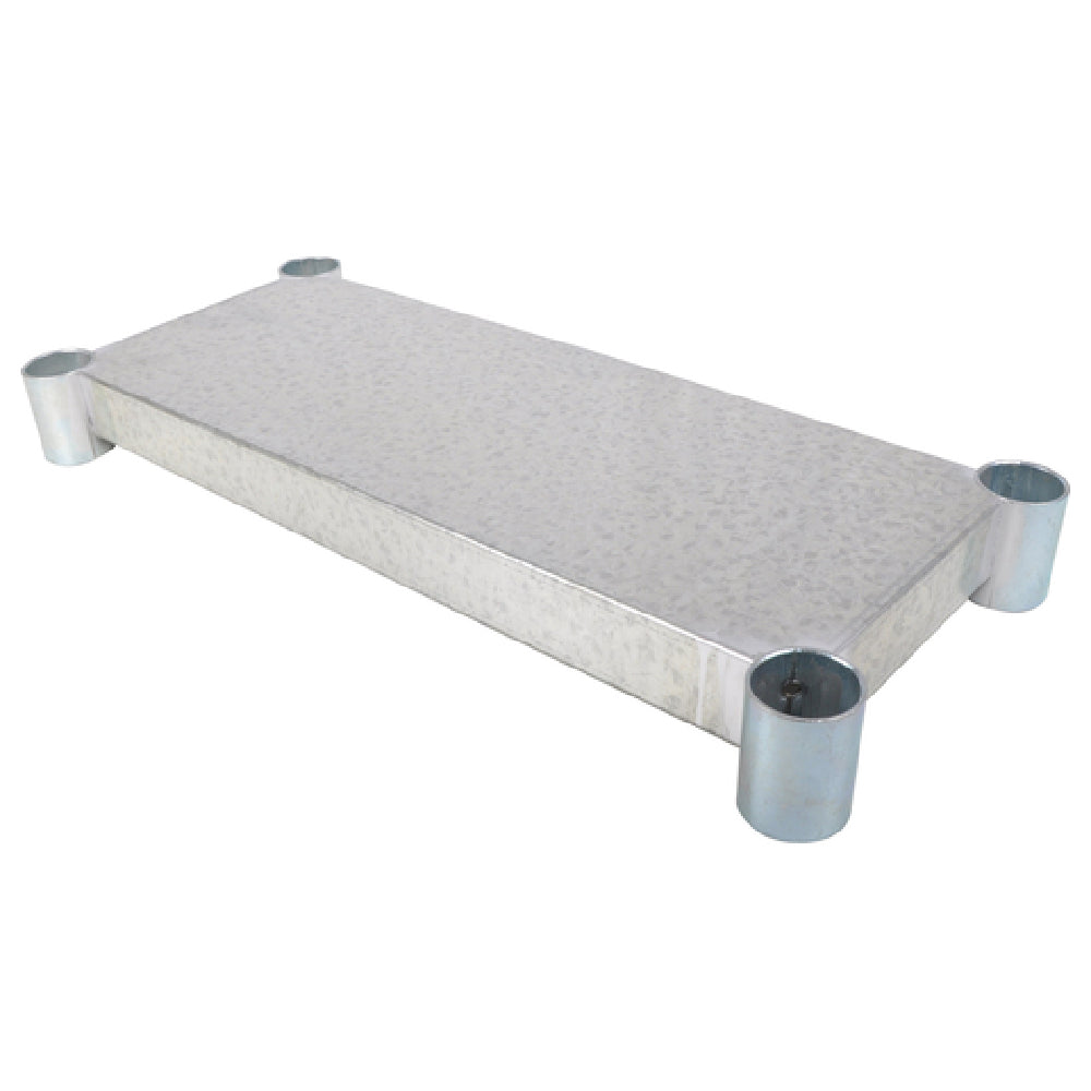 BK Resources VTS-8436 - Undershelf, Galvanized Steel, For 84"W X 36"D Work Table