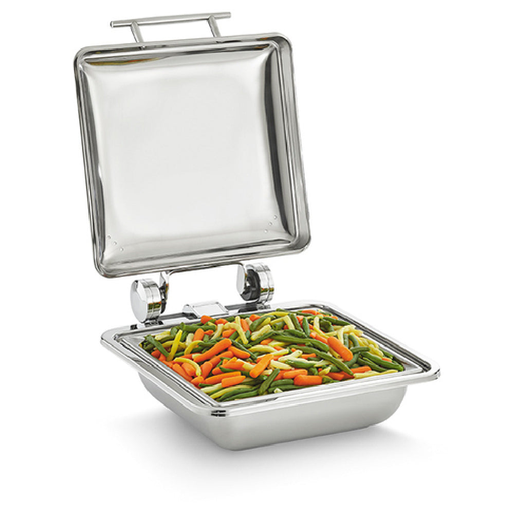 Vollrath 4644025 Mirage® Induction Chafer 5.6 Quart (5.3L) Capacity Accepts 2/3 Size Steam Table & Fractional Pans