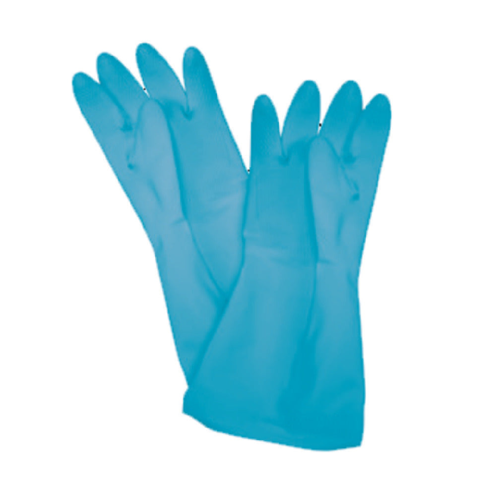 Thunder Group PLGL004BU Latex Gloves 12" X 3-7/8" (18 Mil.)