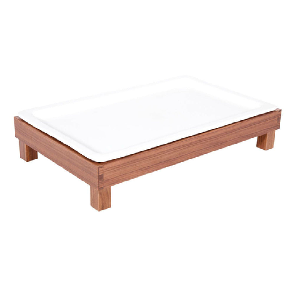 Service Ideas 15A01611 Ze Pe Buffet Serving Tray 20.8"D X 12.8"W X 5"H Display 22" Large