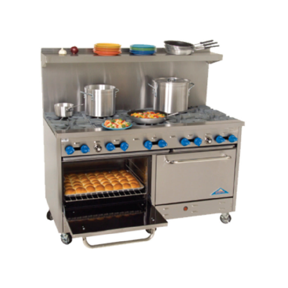 Comstock-Castle F3226-36 Range Gas 60" Wide