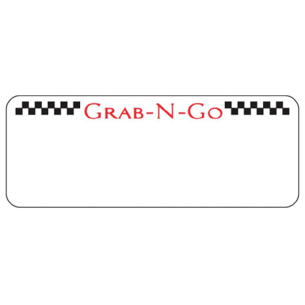 Hubert 38710 - Laser Labels, "Grab-N-Go", 2-1/2" X 1"H
