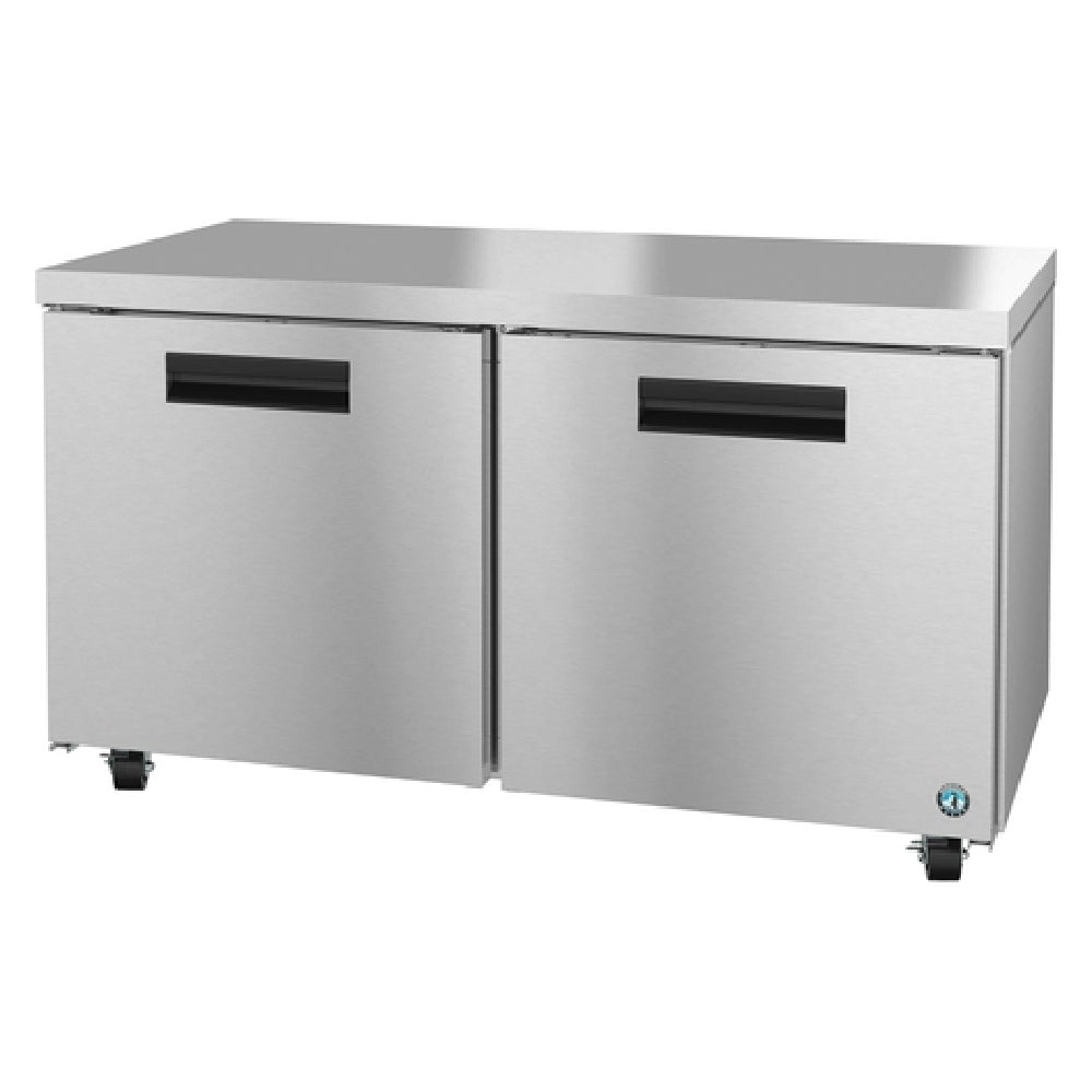 Hoshizaki UF60B - Steelheart Series Undercounter Freezer, Reach-in, Two-section