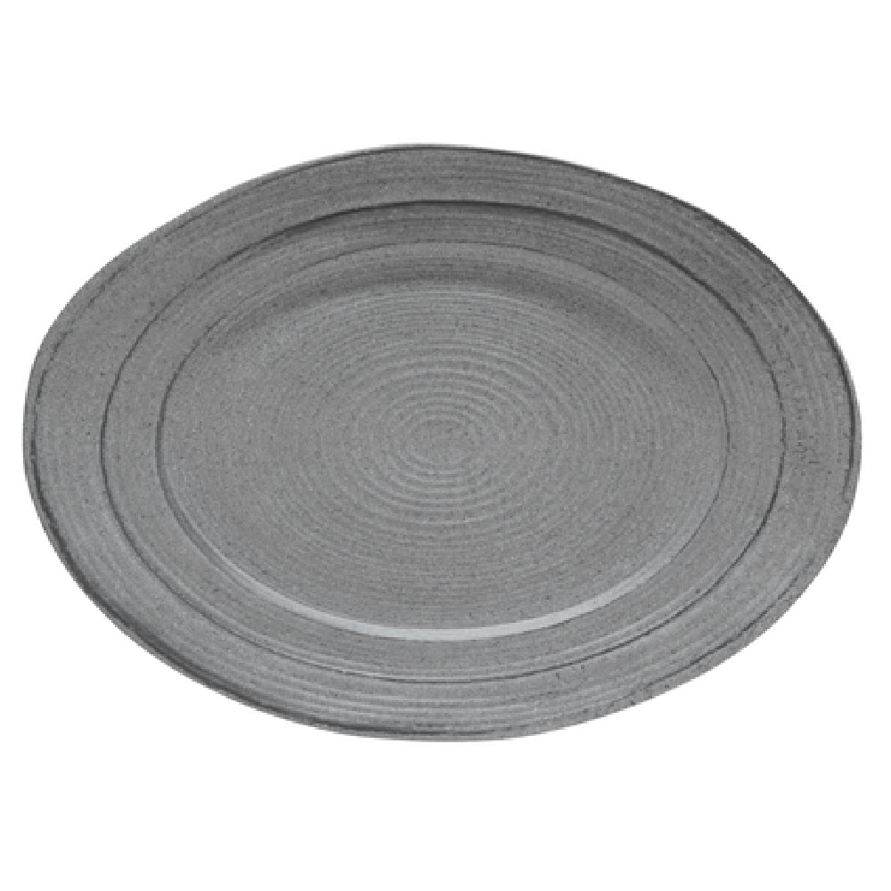 Elite Global Solutions M1521OVST-GSD Serving Dish 21"L X 15"W X 1-3/4"H Irregular Oval