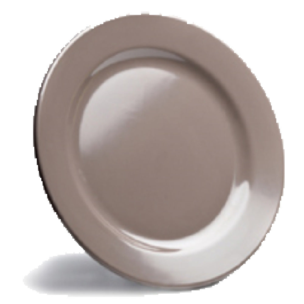 Elite Global Solutions D612PL-MR Plate 6-1/2" Dia. X 1/2"H Round