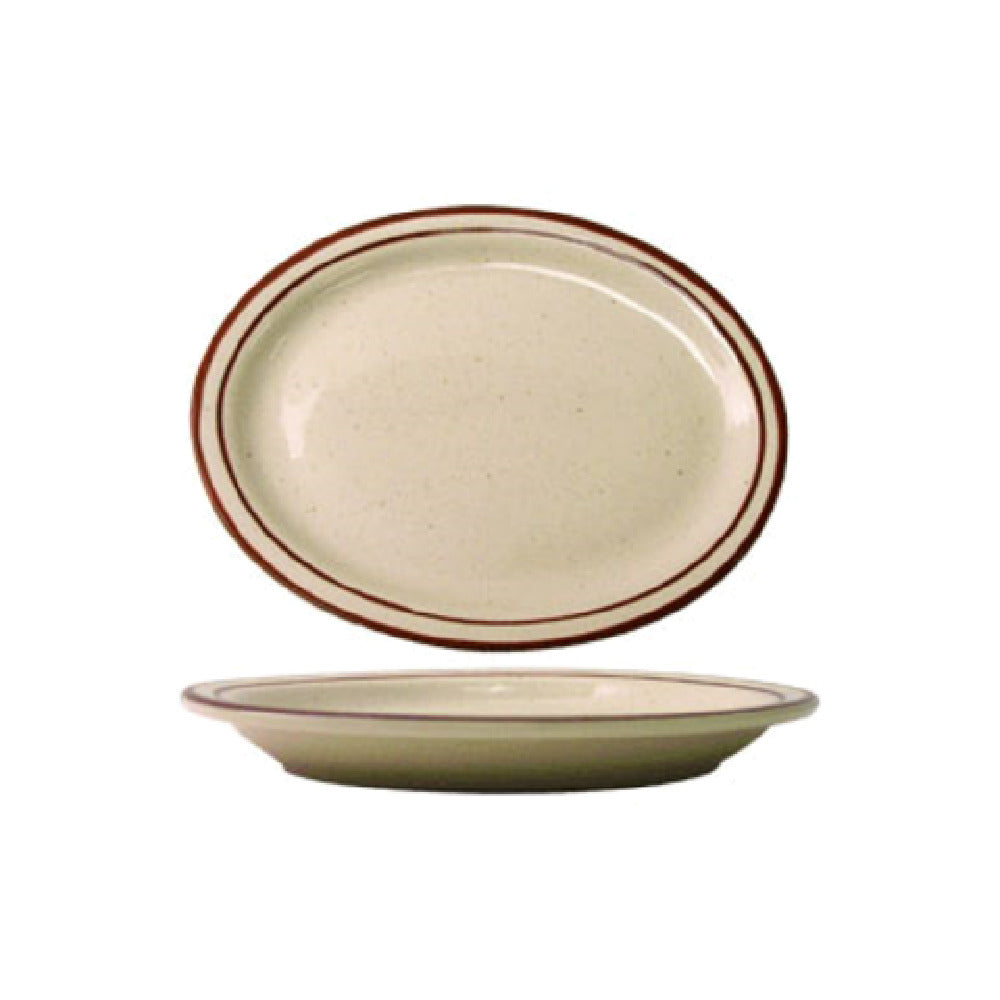 International Tableware GR-13 Platter 11-1/2" X 9-1/4" Oval