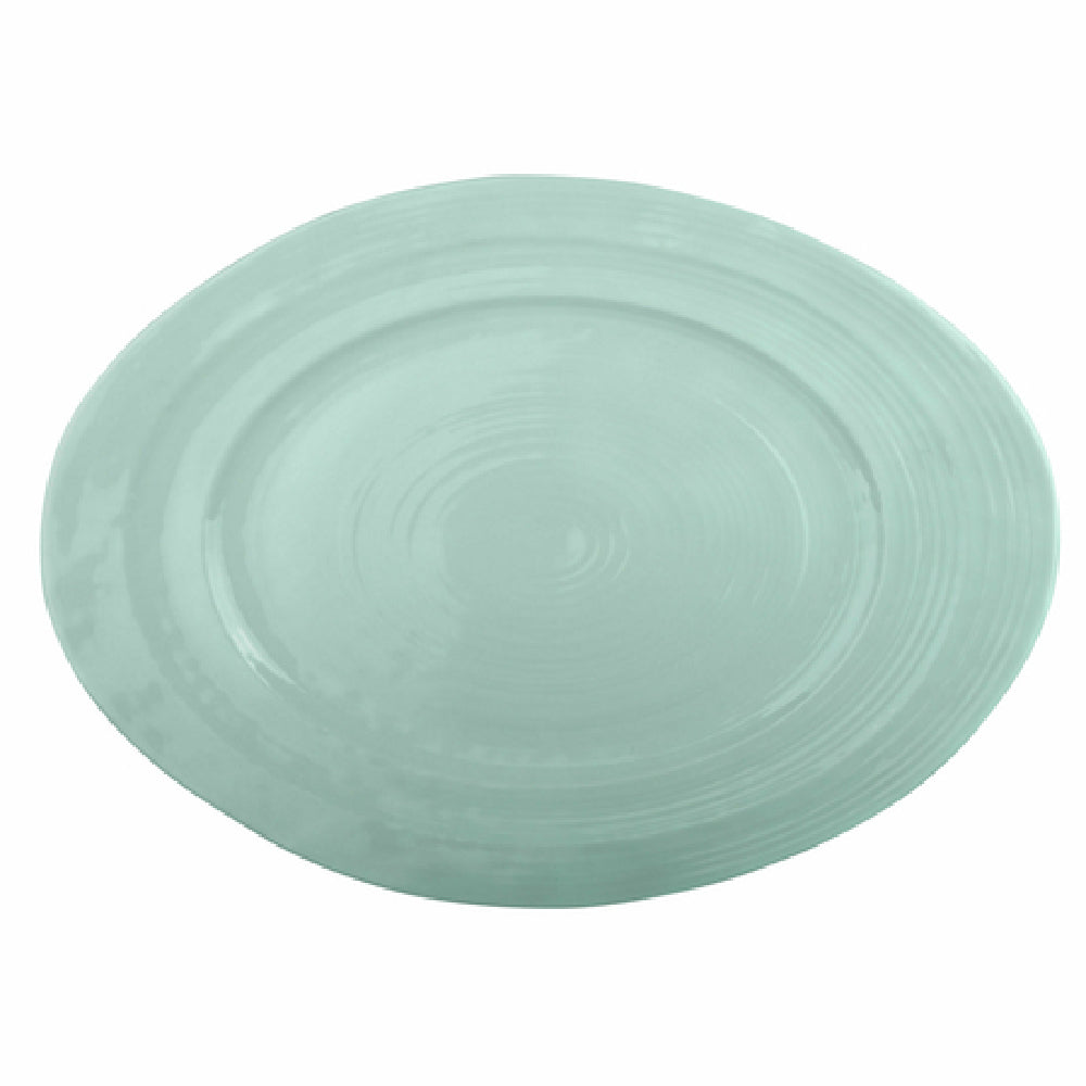 Elite Global Solutions M16512OV-MG Serving Dish 16-1/2"L X 12"W X 1-1/2"H Irregular Oval