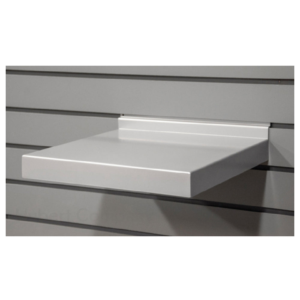 Hubert 17285 - Slatwall Shelf, 12", Metal