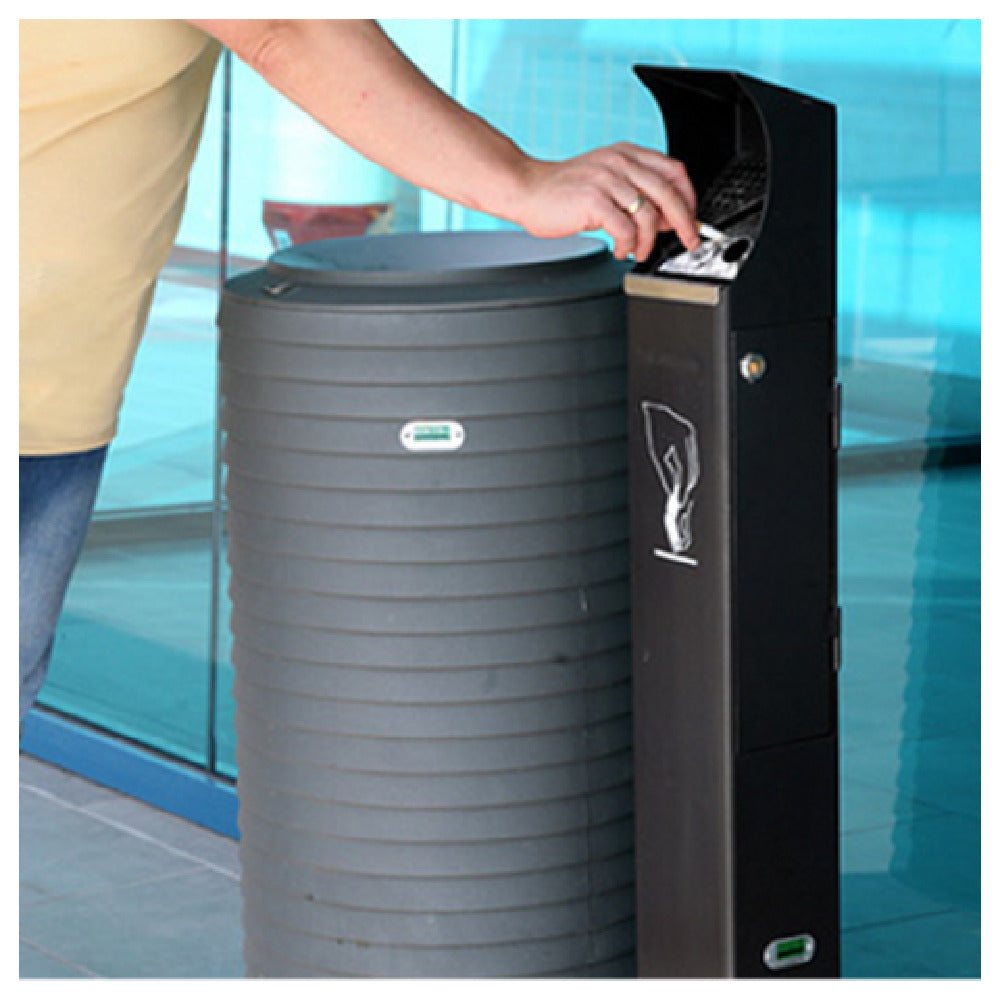 Emuamericas, Llc UVC1-8019 - Clash Ashtray, 6-1/2" X 6-1/2" X 39-1/2"H, Square