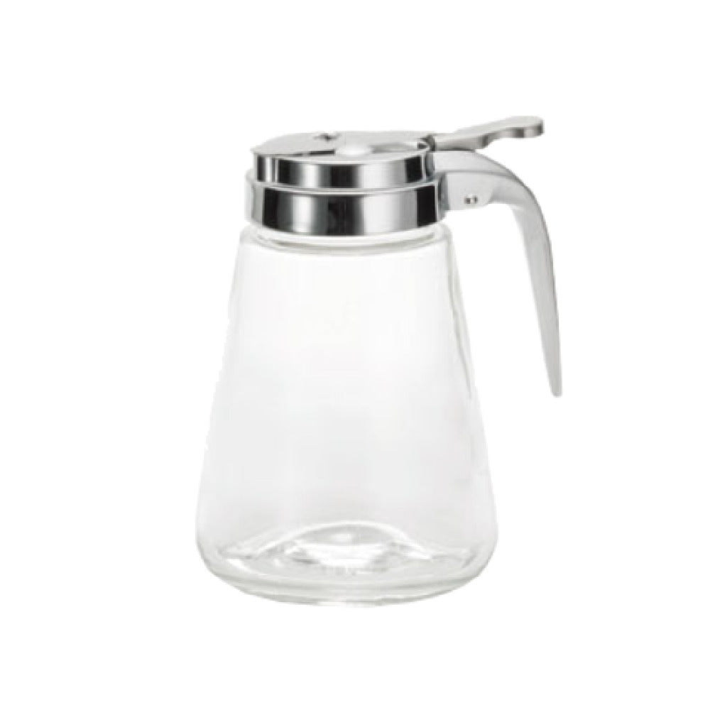 TableCraft Products 1371 - Modern Glass Dispenser, 12 Oz., Hand Wash Only