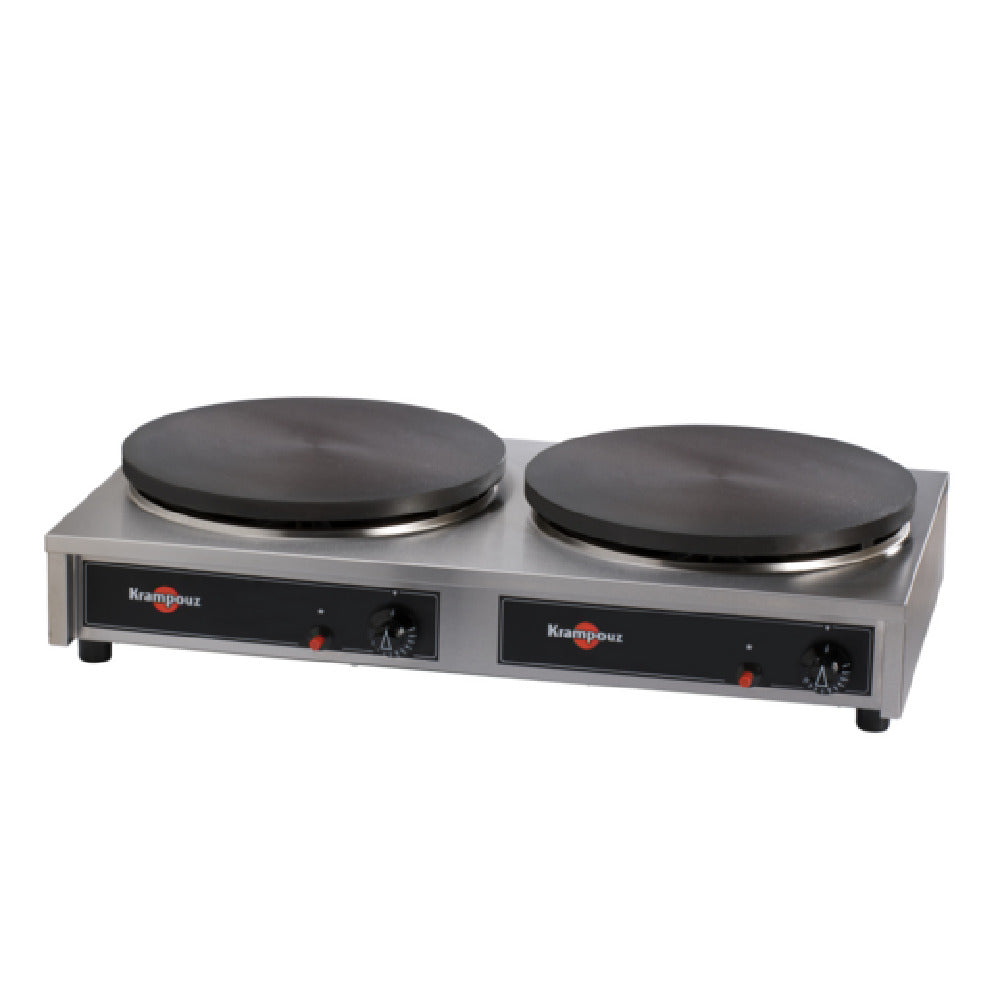 Eurodib CGCIM40AB Krampouz Crepe Maker Gas 15-3/4" (40cm)