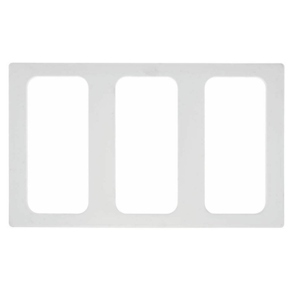 Hubert 15265 - Cold Tile, For 1/3 Size Contemporary & Curveware Pans, 3-compartment