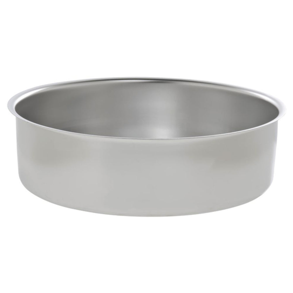 Hubert 62279 - Water Pan, For Round Chafer #67754,7-1/2 Qt., 15-1/4" Dia. X 4-1/4"H