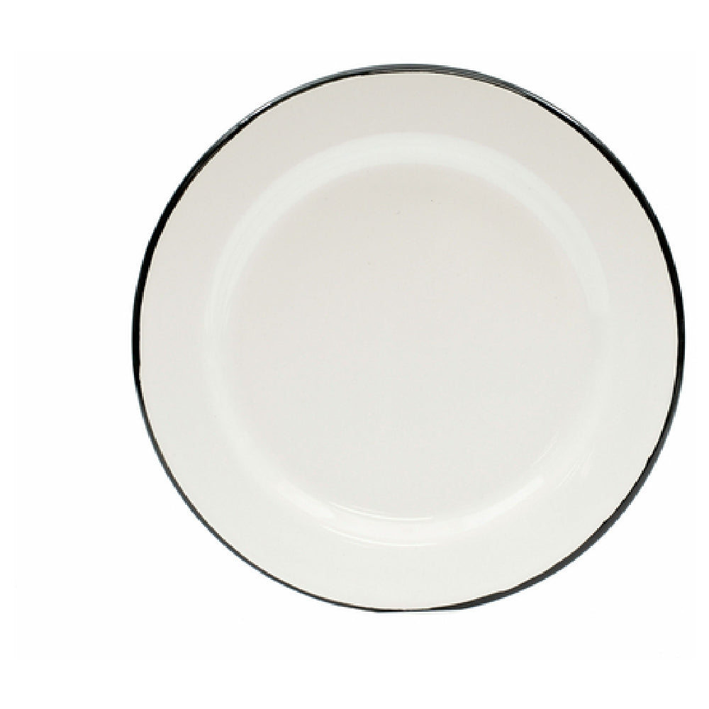 TableCraft Products 80018 - Enamelware Collection™ Plate, 8" Dia., Round